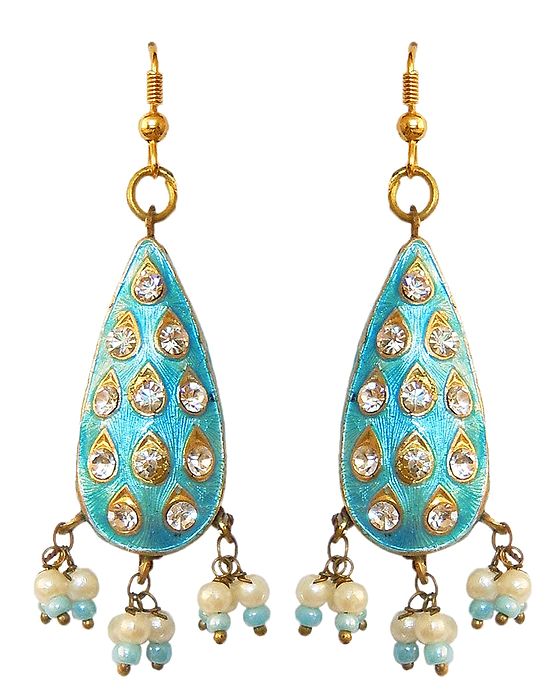 Buy Online Meenakari Earrings