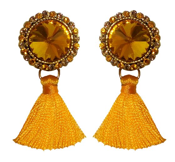 A & Furst - Party - Drop Earrings with Pale Yellow Citrine, 18k Yellow – AF  Jewelers