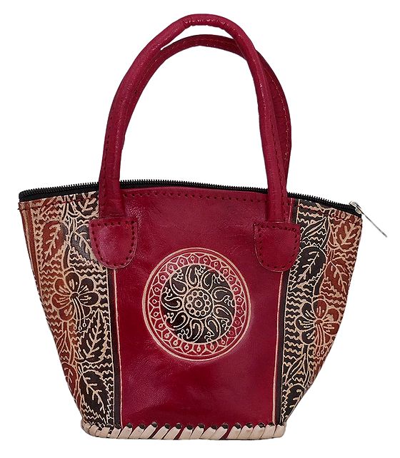 Embossed Leather Bag