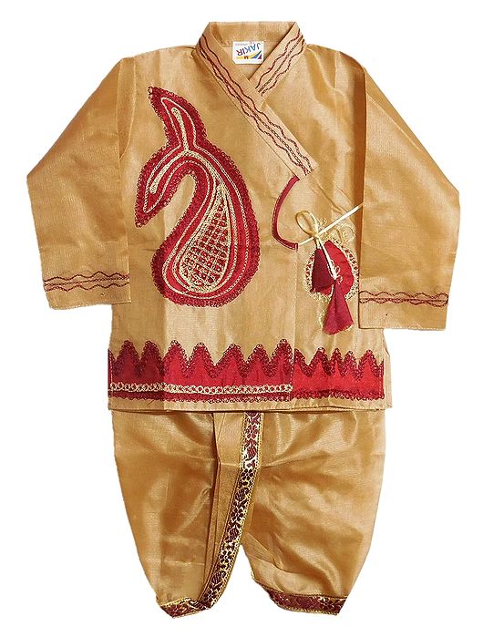 Tussar Dhoti Kurta for Baby Boy