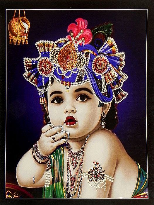 Butter Lover Krishna