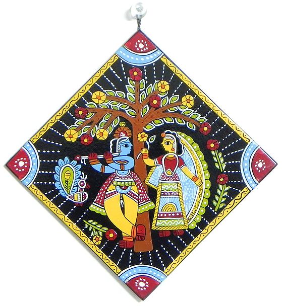 Radha Krishna Wall Hanging