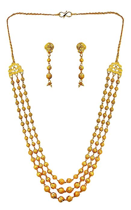 14K Gold Plated 3-Layer Necklace Set For Women - Adjustable Moon & Star Snake/Rope/Curb Chains - View #12