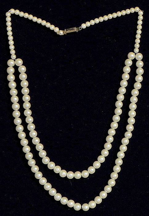 Pearl and bead necklace Clearance