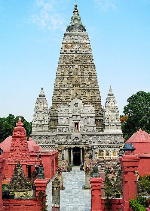Mahabodhi Temple in Bodhgaya  Photographic Print