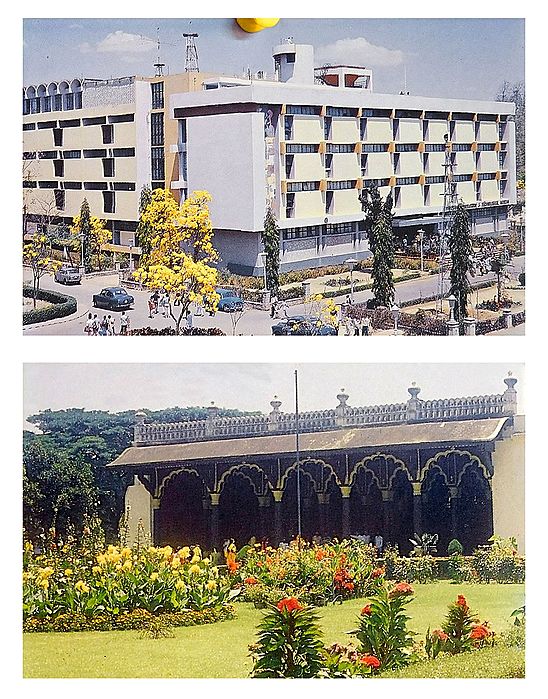 TL Museum and Tippu's Palace, Bangalore 2 Postcards