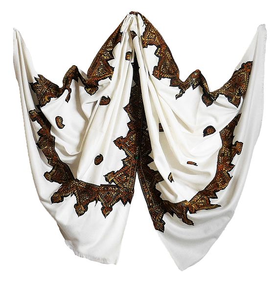 woolen shawl for bride