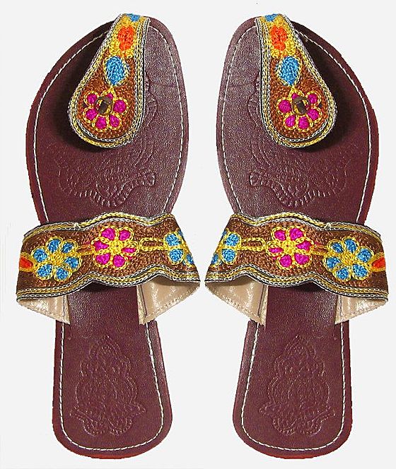 Ladies Leather Sandal