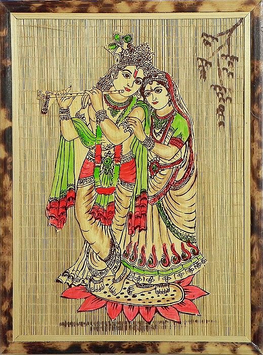 Radha Krishna Wall Hanging