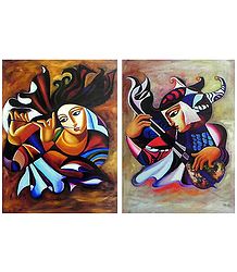 The Entertainers - Set of 2 Posters