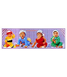 Friendly Babies - Poster
