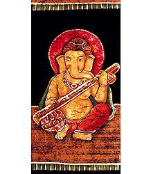 Ganesha Playing Sitar