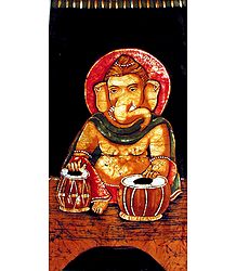 Ganesha Playing Tabla