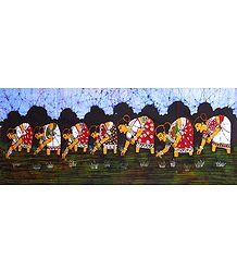 Village Women Sowing Paddy