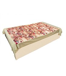 Micky Mouse Print on Cotton Single Bedspread