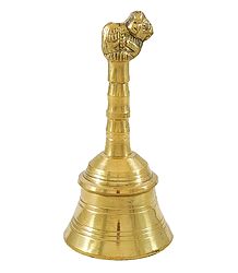 Brass Bell with Nandi