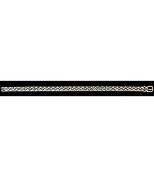Black and White Glitter Belt