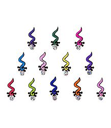 Multicolor Small Lightening Bindis