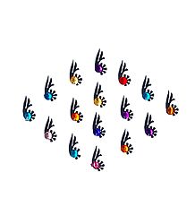 Multicolor Small Bindis