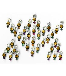 Multicolor Stone Studded Small Bindis