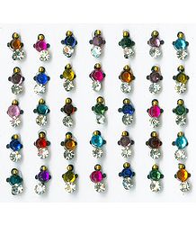 Multicolor Stone Studded Small Bindis