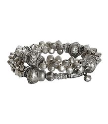 Metal Bead Spring Bracelet