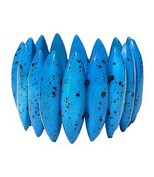Blue Designer Stretch Bracelet