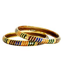 Pair of Gold Plated Bangles