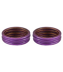 Set of 2 Dark Mauve Lac Churis