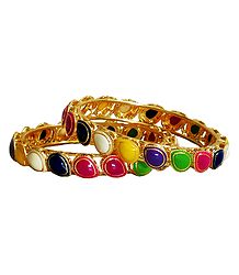 Pair of Gold Plated Bangles