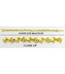 Gold Plated Tennis Bracelet