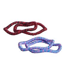 Set of 2 Thread Bangles