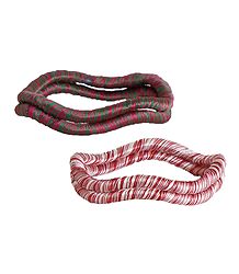 Set of 2 Thread Bangles