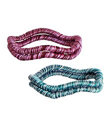 Set of 2 Thread Bangles