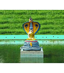 Buddha Statue in Bodhgaya - Bihar, India