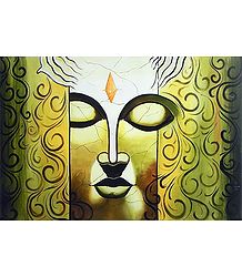Face of Lord Buddha