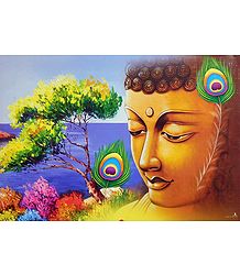 Face of Lord Buddha