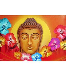 Face of Lord Buddha