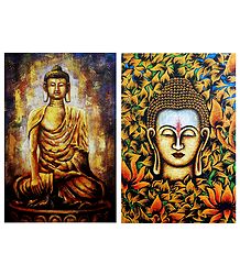 Lord Buddha - Set of 2 Posters