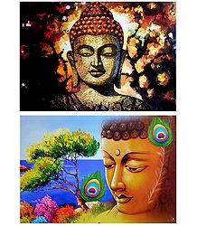 Lord Buddha - Set of 2 Posters