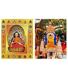 Lord Buddha - Set of 2 Posters - Unframed