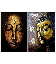 Lord Buddha - Set of 2 Posters