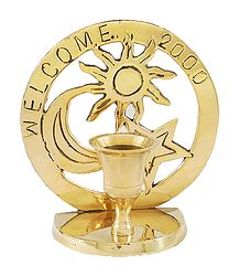 Brass Candle Stand