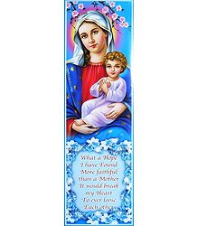 Mother Mary and Baby Jesus