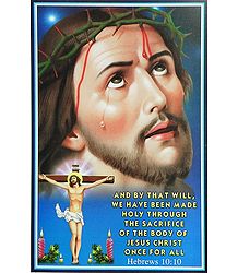 Jesus Christ Wearing the Crown of Thorns