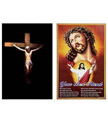 Crucification of Jesus Christ - Set of 2 Posters