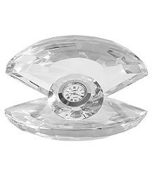 Clock in Glass Oyster