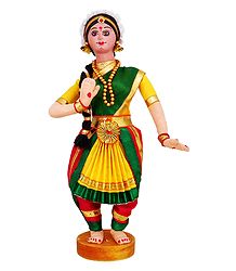 Bharatnatyam Dancer - Cloth Doll