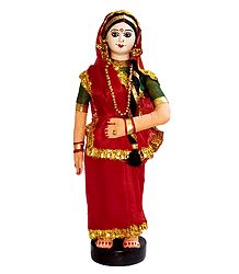 Woman from Uttar Pradesh - Cloth Doll
