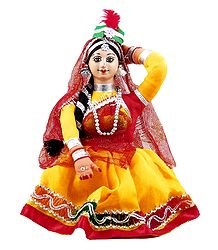 Kathak Dancer - Coth Doll